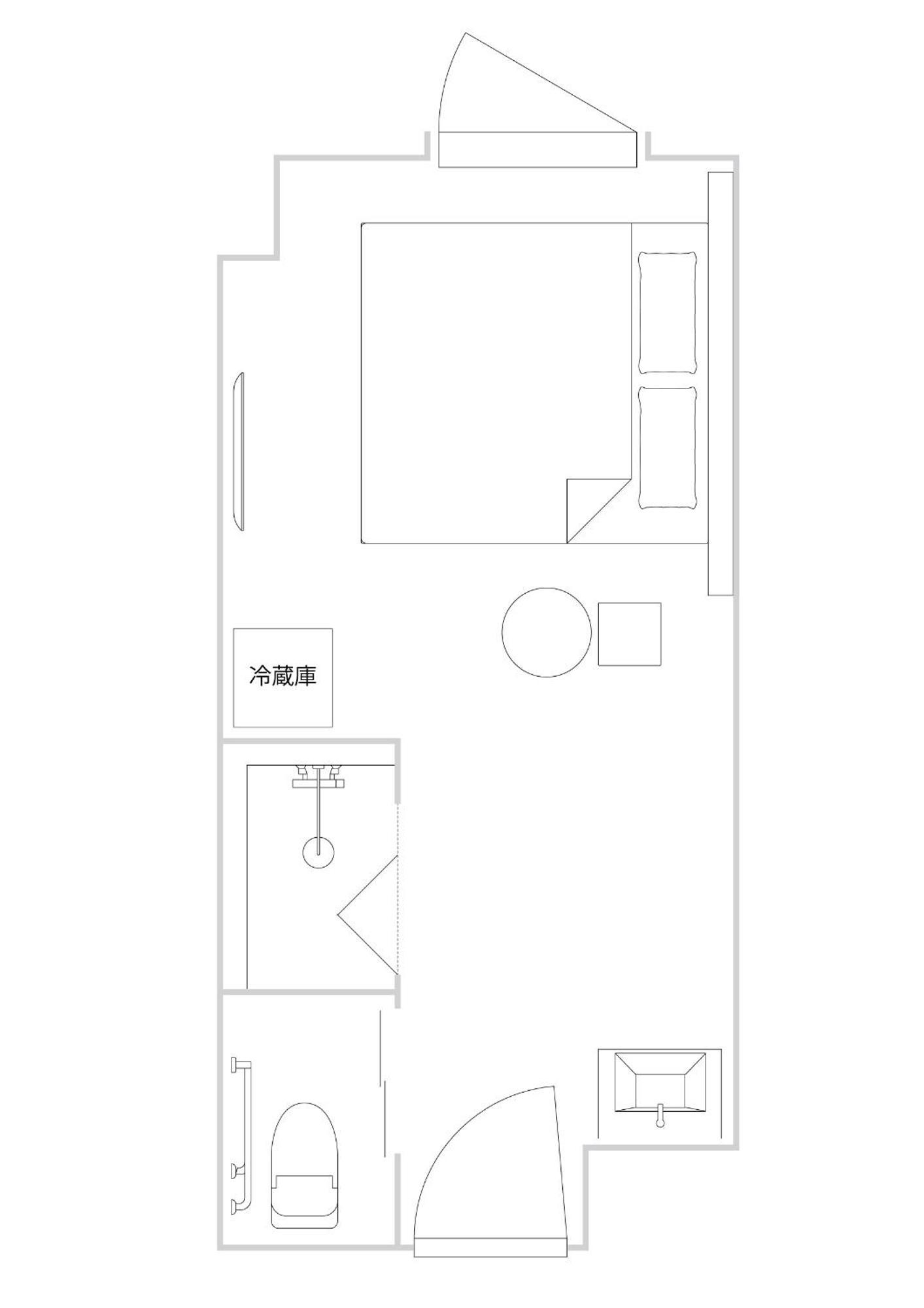 Cross Life Hakata Yanagibashi Hotel Fukuoka  Room photo