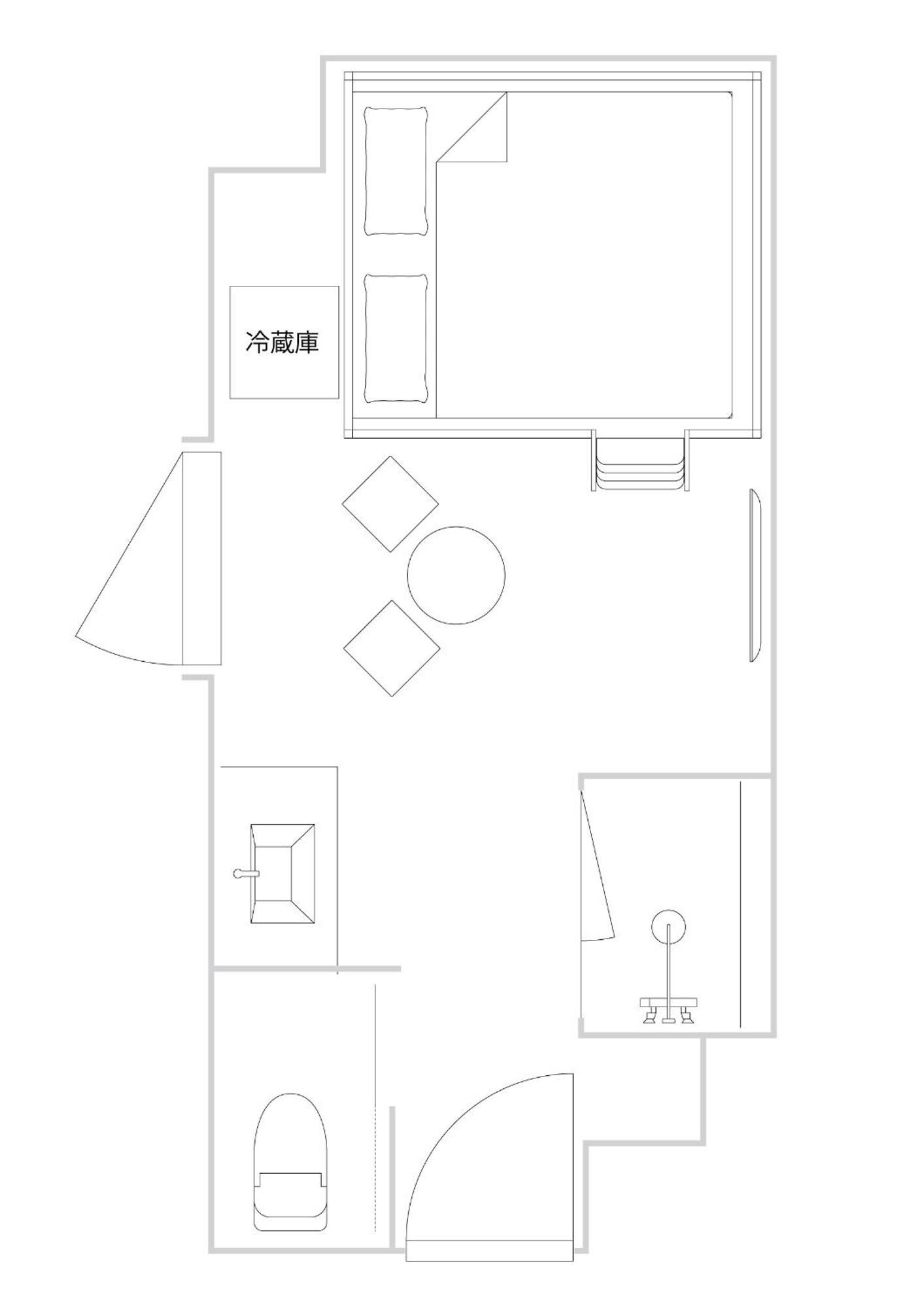 Cross Life Hakata Yanagibashi Hotel Fukuoka  Room photo